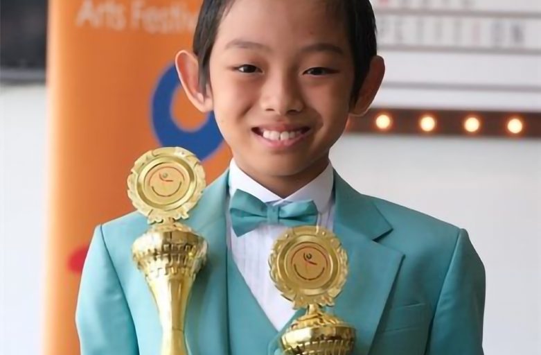Vietnam boy, 11, wins double gold at Asia Pacific Arts Festival
