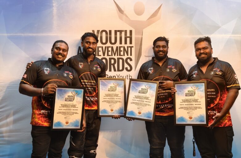 Pullingo Dravidar Bikers Have Officially Been Recognised for an Outstanding Achievement in 24-Hour Endurance Riding for Smoke-Free Awareness